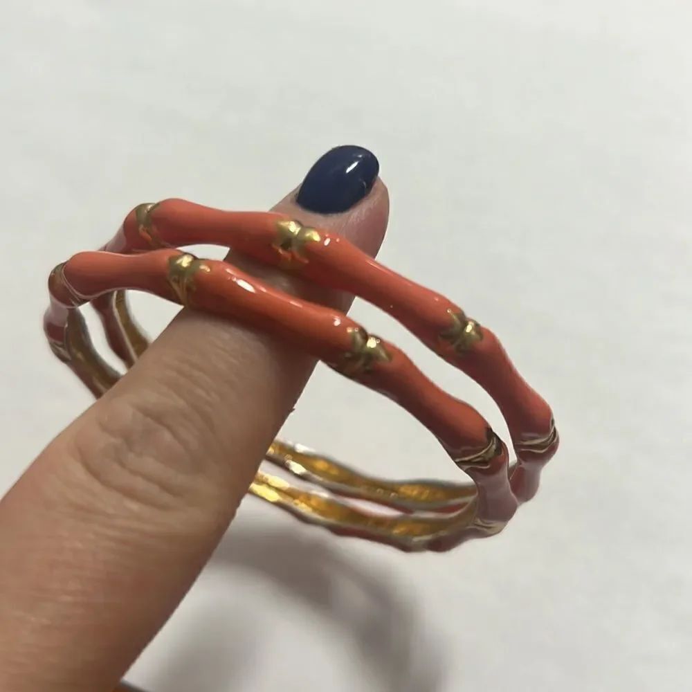 🎉Last deal 🎉Cache orange gangles 2 - Picture 2 of 5